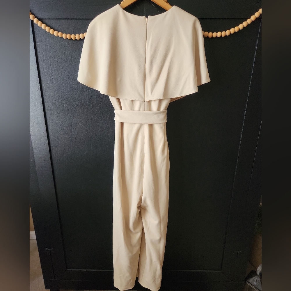 Womens Alex Marie Elegant Cream Jumpsuit~size 10 - Picture 5 of 13
